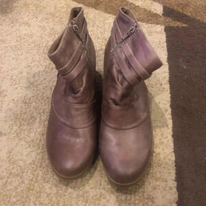 Yuu / ankle boots/sz7.5n